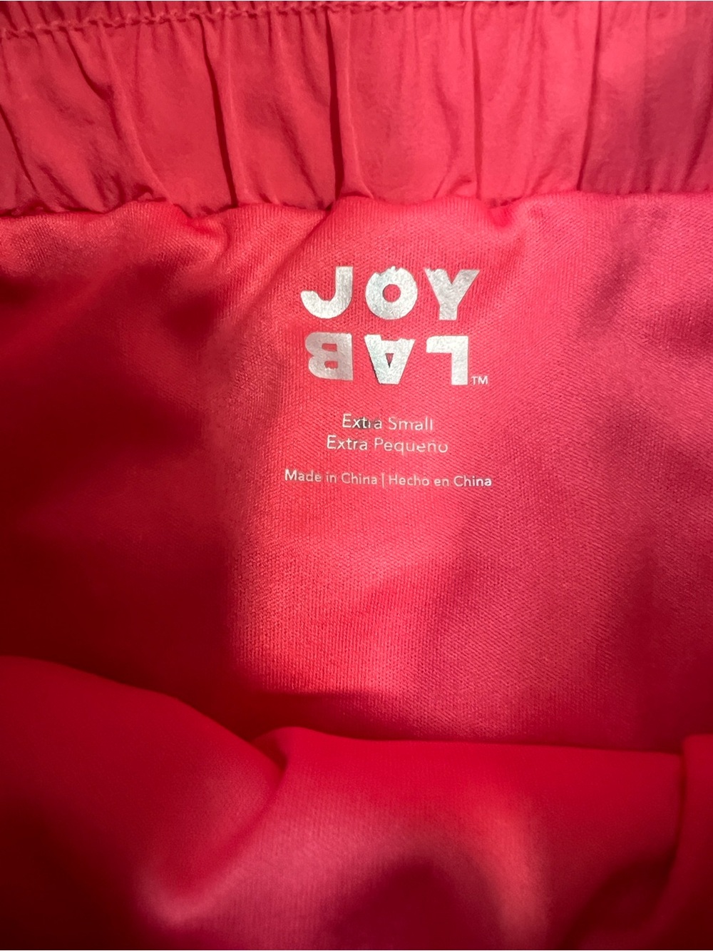 JoyLab High Rise Athletic Shorts with Pockets Pink XS - Picture 6 of 9